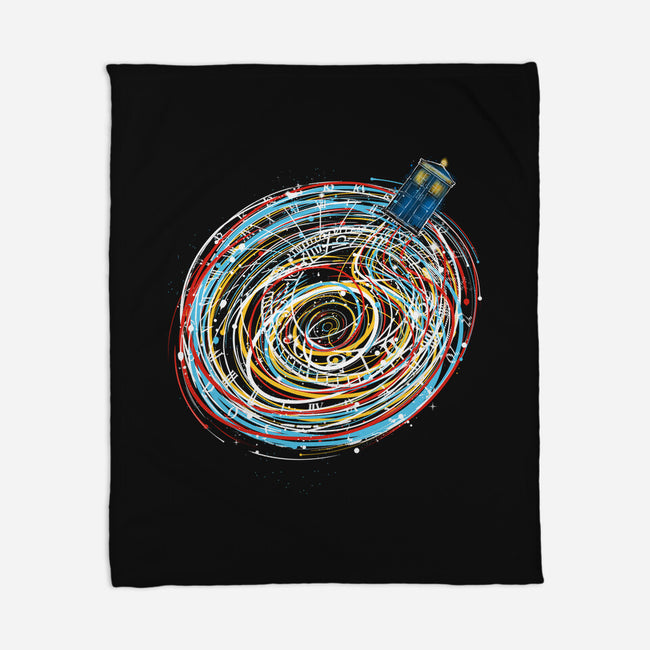 Lost Between Time And Space-none fleece blanket-kharmazero
