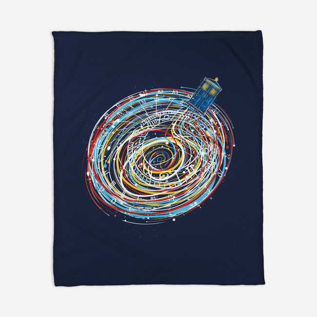 Lost Between Time And Space-none fleece blanket-kharmazero
