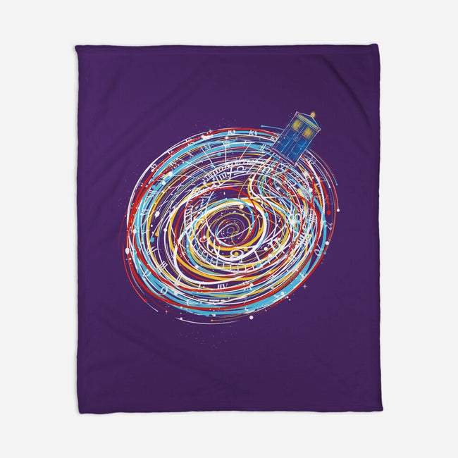 Lost Between Time And Space-none fleece blanket-kharmazero
