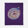 Lost Between Time And Space-none fleece blanket-kharmazero