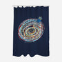 Lost Between Time And Space-none polyester shower curtain-kharmazero