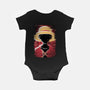 Luffy Glitch-baby basic onesie-danielmorris1993
