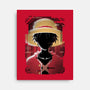 Luffy Glitch-none stretched canvas-danielmorris1993