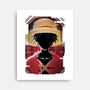 Luffy Glitch-none stretched canvas-danielmorris1993