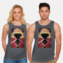 Luffy Glitch-unisex basic tank-danielmorris1993