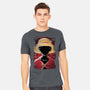 Luffy Glitch-mens heavyweight tee-danielmorris1993