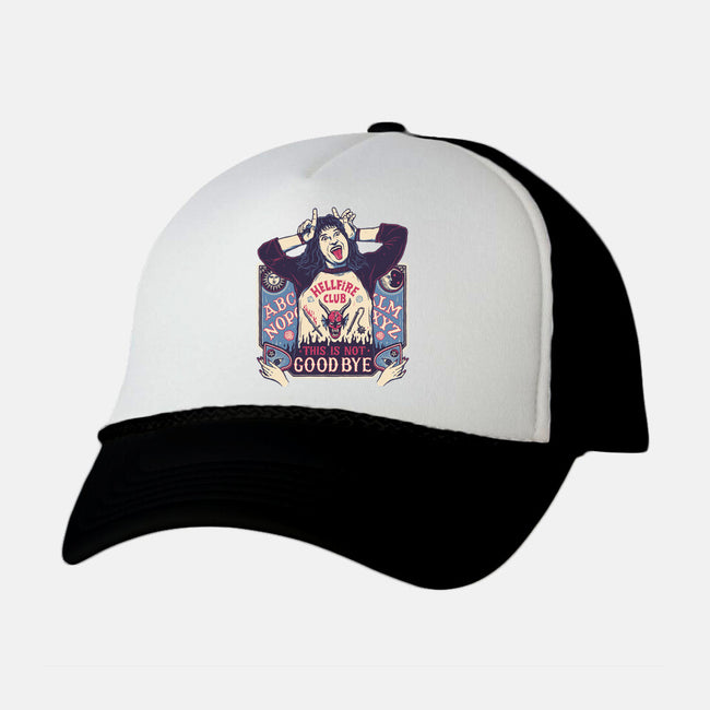 Ouija Eddie-unisex trucker hat-momma_gorilla