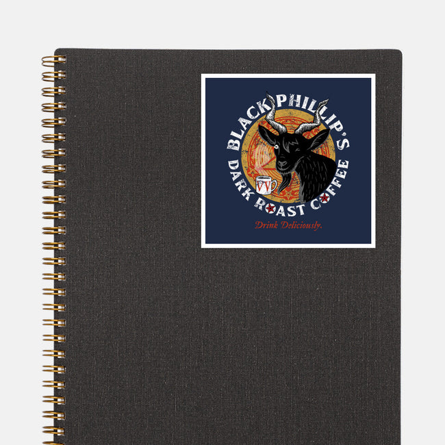 Phillip's Dark Roast-none glossy sticker-goodidearyan