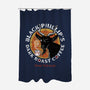 Phillip's Dark Roast-none polyester shower curtain-goodidearyan
