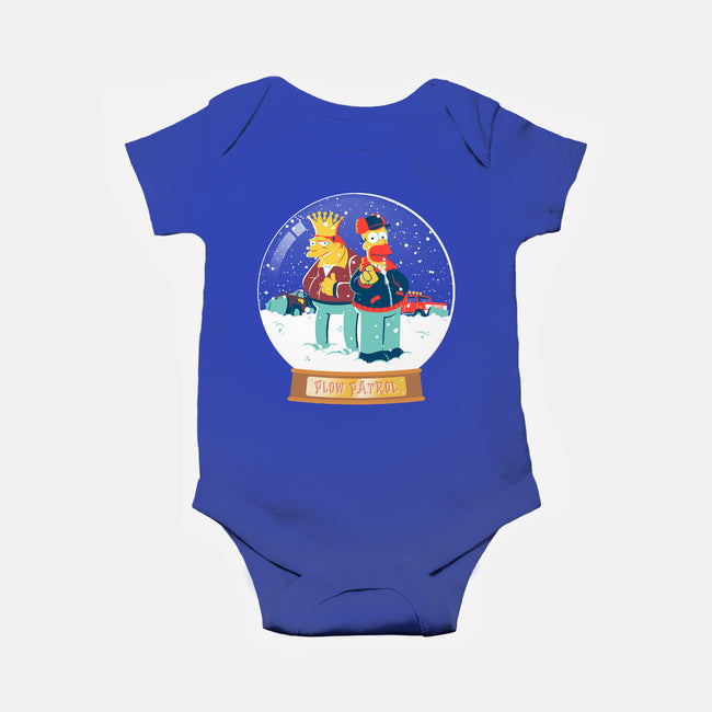 Plow Patrol-baby basic onesie-se7te