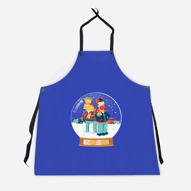 Plow Patrol-unisex kitchen apron-se7te