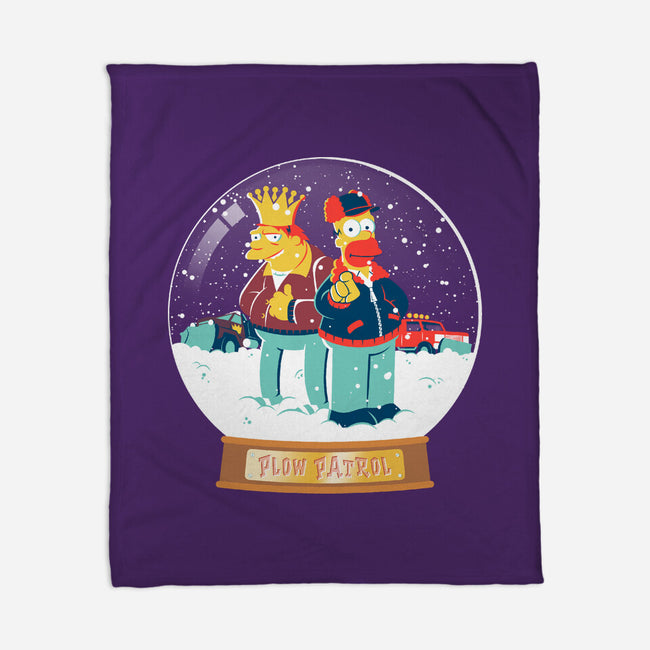 Plow Patrol-none fleece blanket-se7te