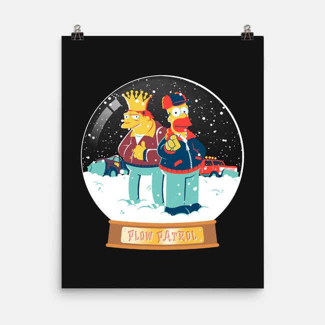Plow Patrol-none matte poster-se7te