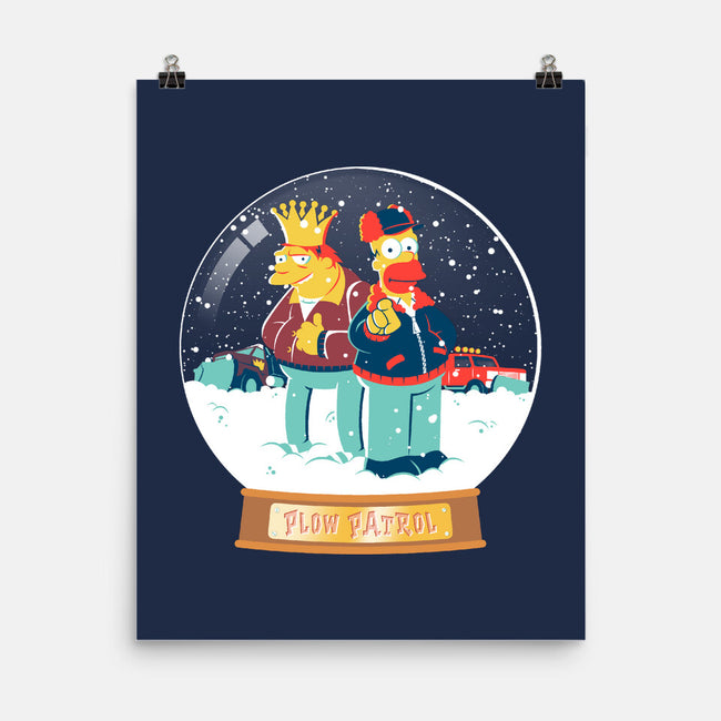 Plow Patrol-none matte poster-se7te