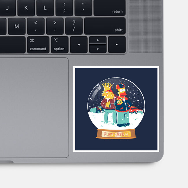 Plow Patrol-none glossy sticker-se7te