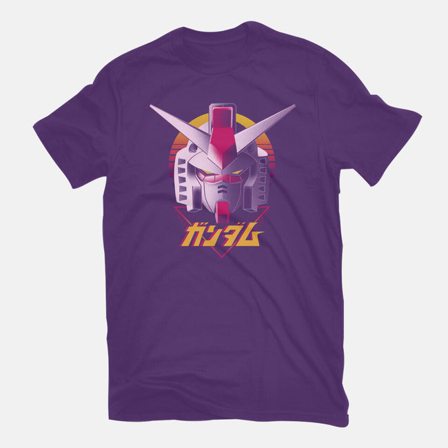 Retro Gundam-mens basic tee-ddjvigo