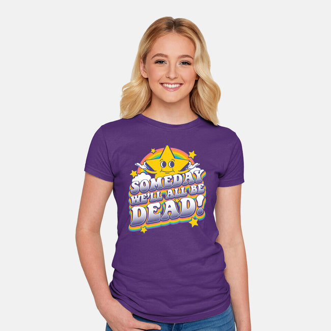 Someday-womens fitted tee-RoboMega