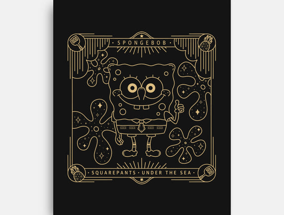 Sponge Under The Sea