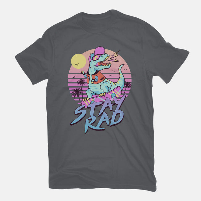 Stay Rad-mens basic tee-vp021