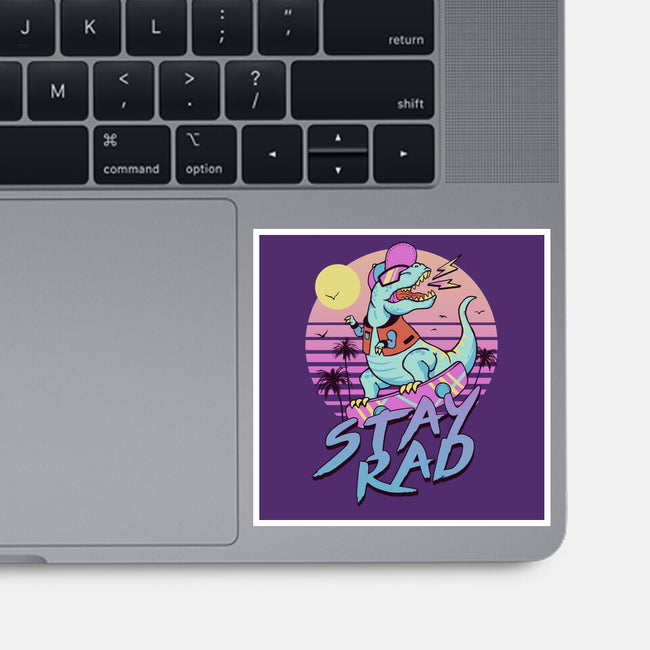 Stay Rad-none glossy sticker-vp021