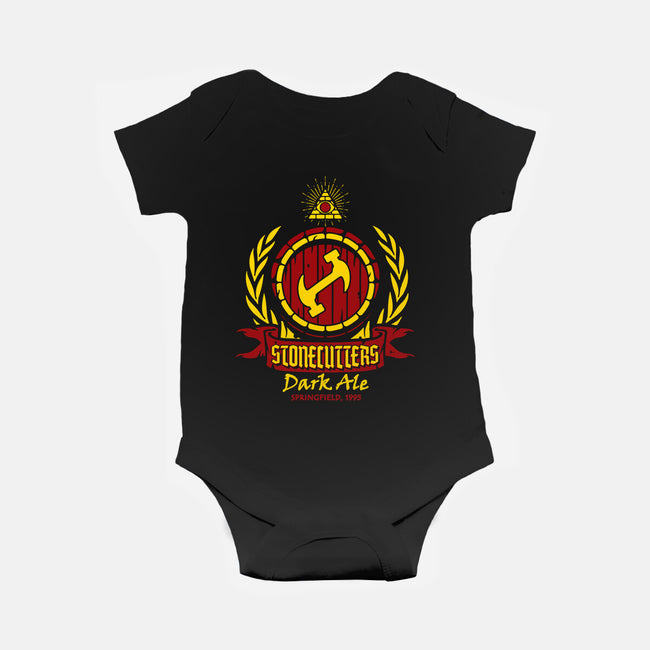 Stonecutters Dark Ale-baby basic onesie-dalethesk8er