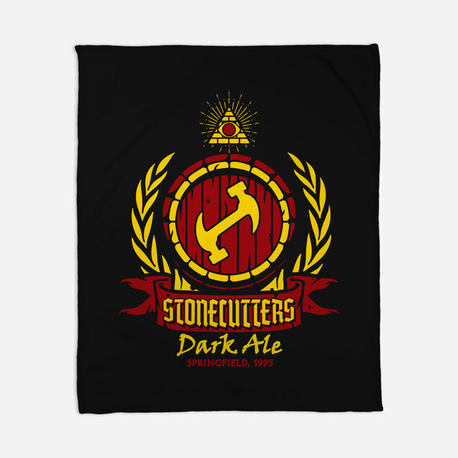 Stonecutters Dark Ale-none fleece blanket-dalethesk8er
