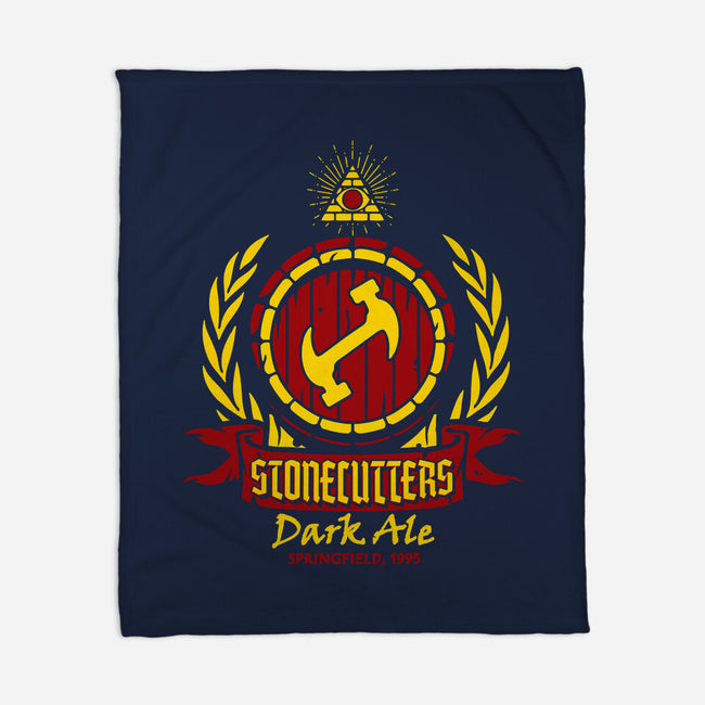 Stonecutters Dark Ale-none fleece blanket-dalethesk8er