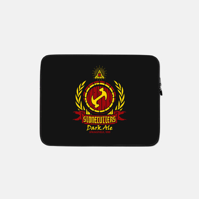 Stonecutters Dark Ale-none zippered laptop sleeve-dalethesk8er