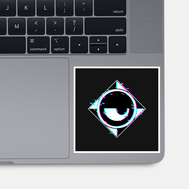 Strix Glitch-none glossy sticker-spoilerinc