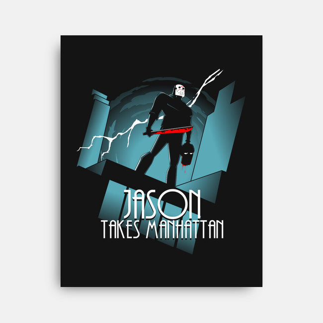 The Animated Slasher-none stretched canvas-goodidearyan