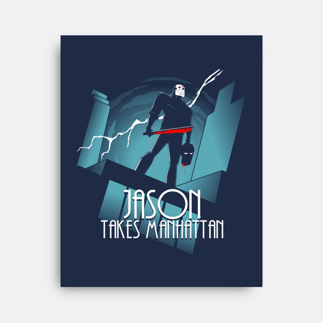 The Animated Slasher-none stretched canvas-goodidearyan