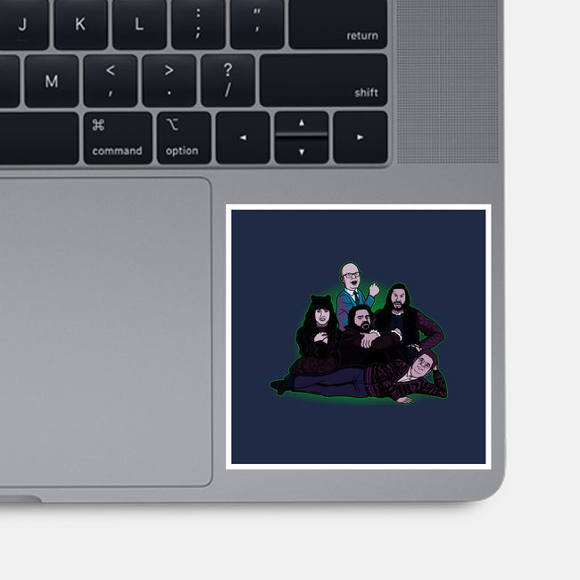 The Shadows Club-none glossy sticker-jasesa