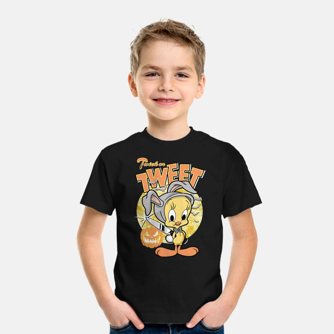 Twick Or Tweet-youth basic tee-palmstreet