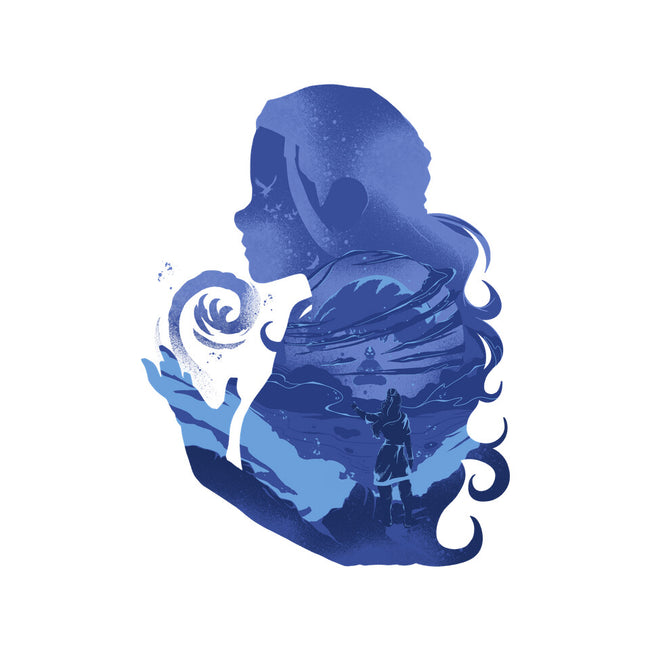 Water Loves Air-none glossy sticker-RamenBoy