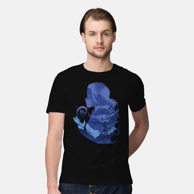 Water Loves Air-mens premium tee-RamenBoy