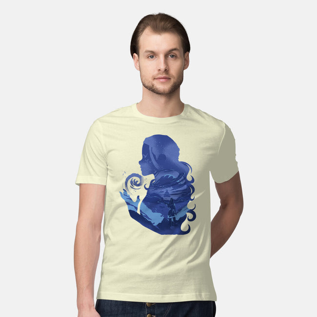 Water Loves Air-mens premium tee-RamenBoy