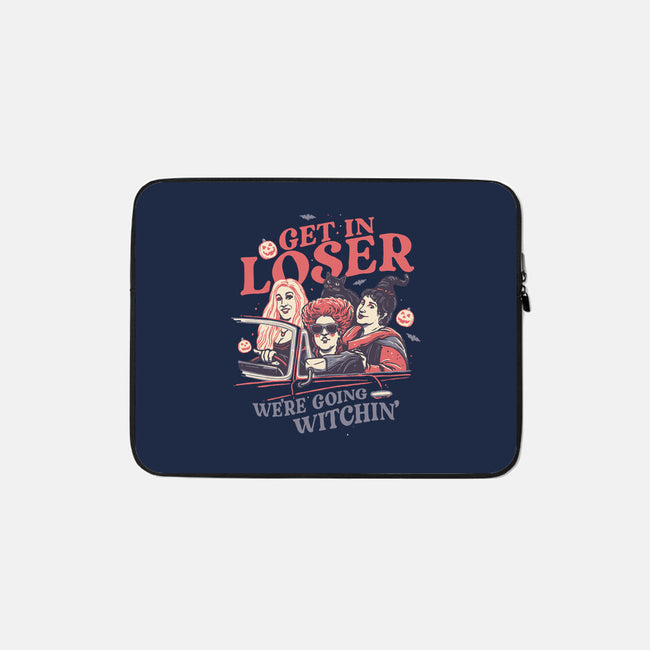 We're Going Witchin-none zippered laptop sleeve-momma_gorilla