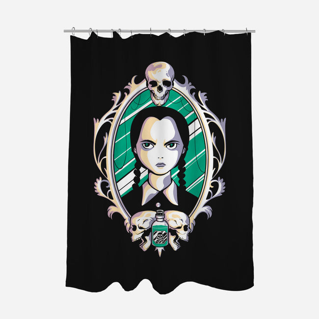 Child Of Evil-none polyester shower curtain-Douglasstencil