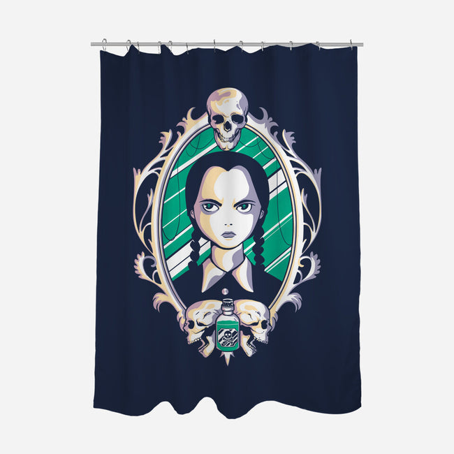 Child Of Evil-none polyester shower curtain-Douglasstencil