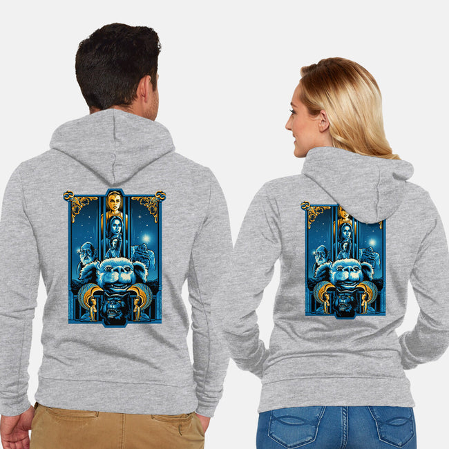 Enter The Fantasia-unisex zip-up sweatshirt-daobiwan