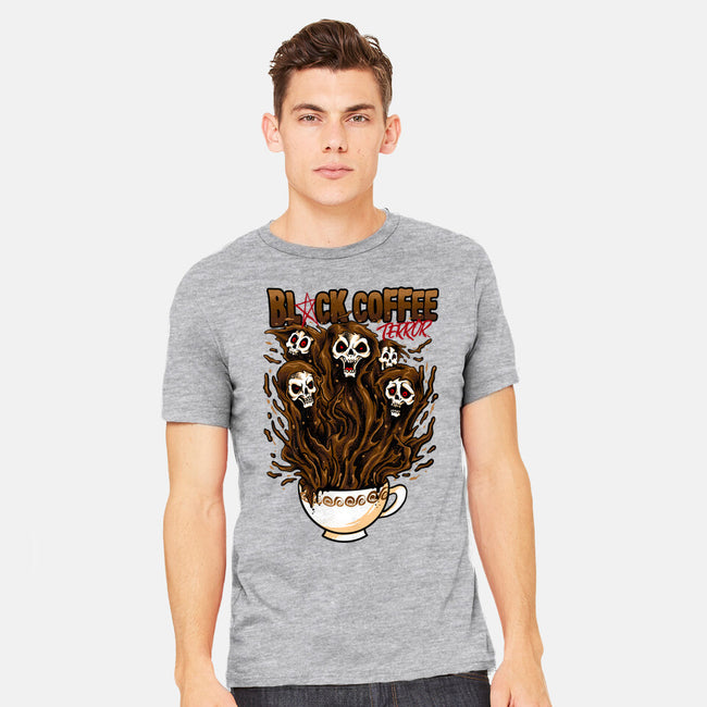Black Coffee Terror-mens heavyweight tee-spoilerinc