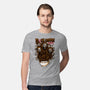 Black Coffee Terror-mens premium tee-spoilerinc