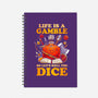 Gamble Dice-none dot grid notebook-Vallina84