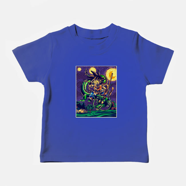 Starry Dragon-baby basic tee-Gomsky