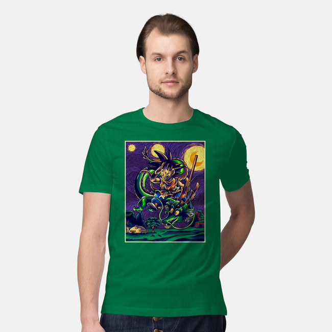 Starry Dragon-mens premium tee-Gomsky