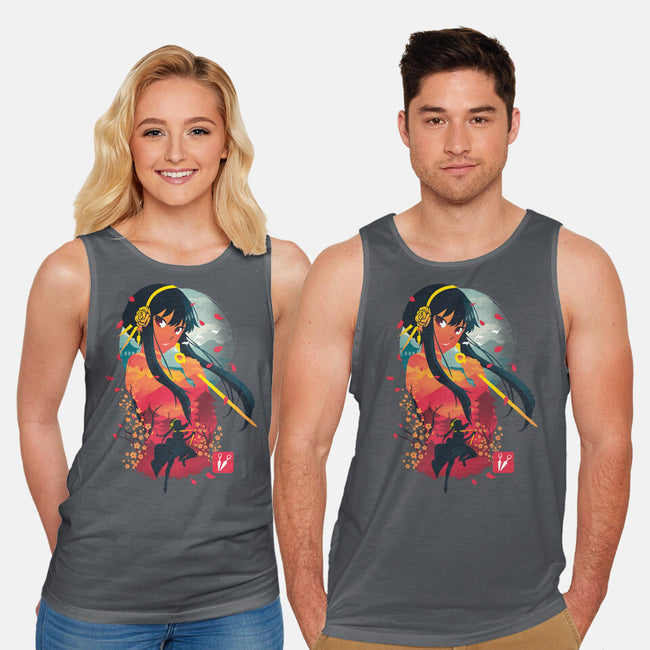 Yor Ukiyo E-unisex basic tank-dandingeroz