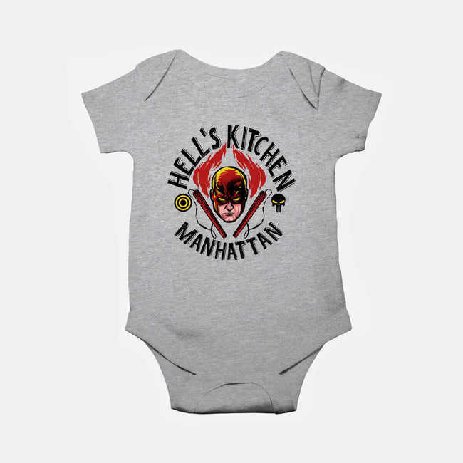 Hell's Kitchen-baby basic onesie-zascanauta