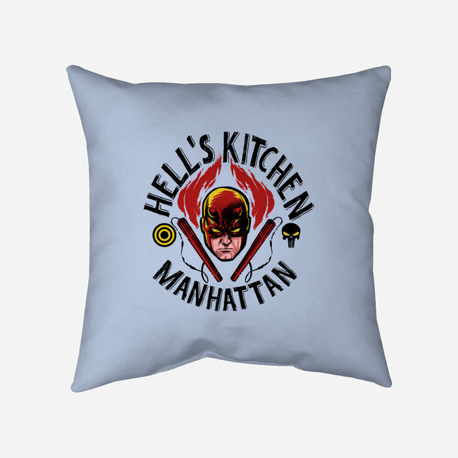 Hell's Kitchen-none removable cover w insert throw pillow-zascanauta