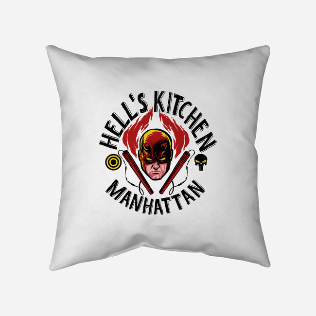 Hell's Kitchen-none removable cover w insert throw pillow-zascanauta