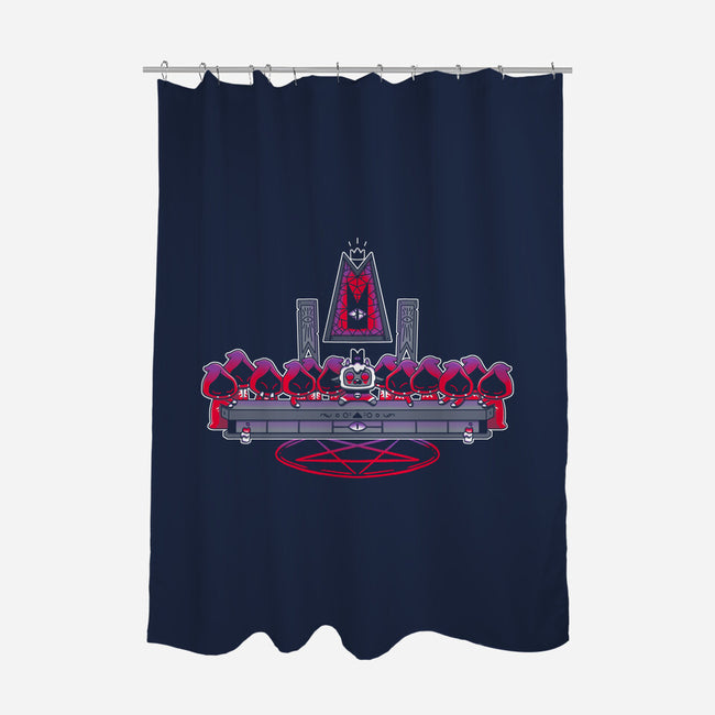 The Last Cult-none polyester shower curtain-paulagarcia